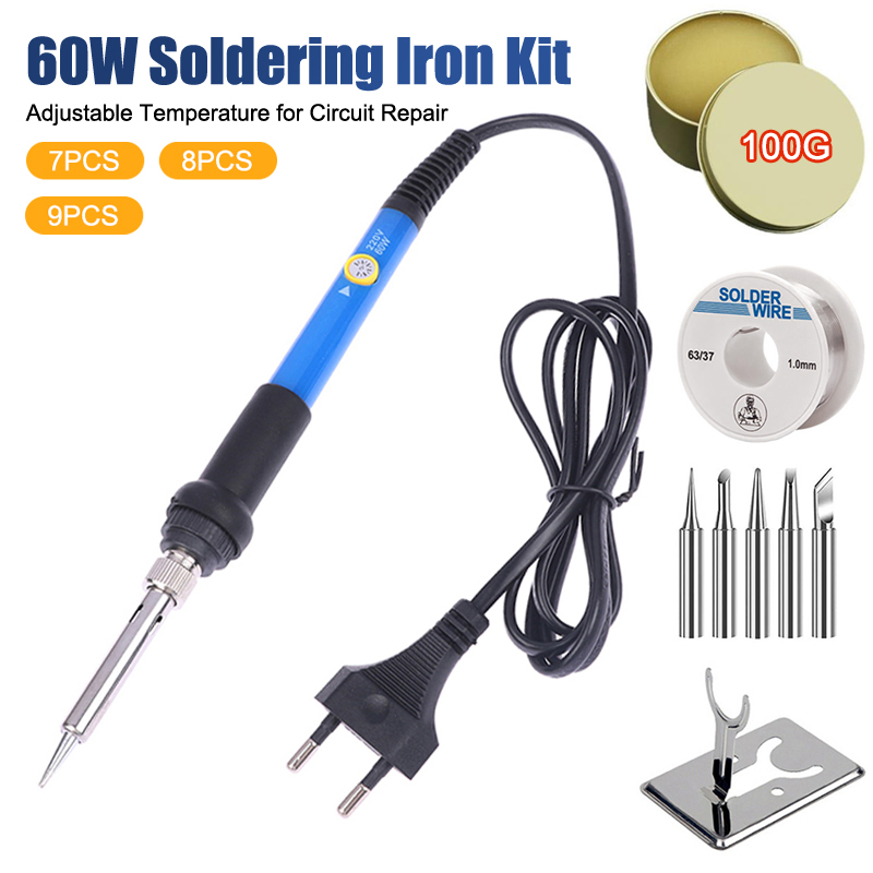 Electronics Repair Kit With Soldering Iron - Kit de Ferro de Solda Elétrico
