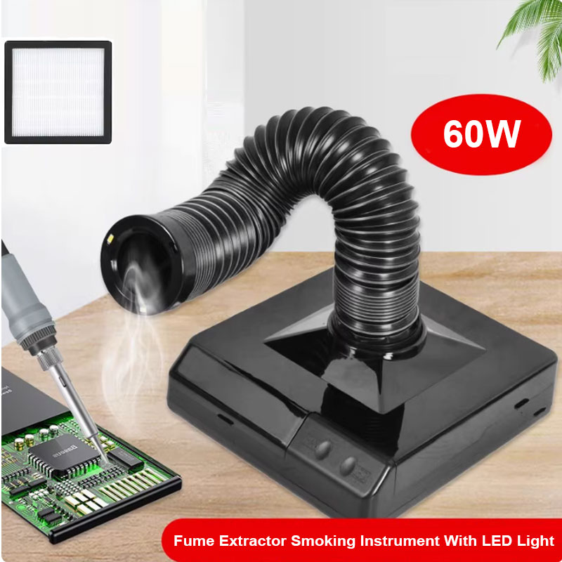 Electronics Repair Kit With Soldering Iron - Extrator de fumaça de ferro de