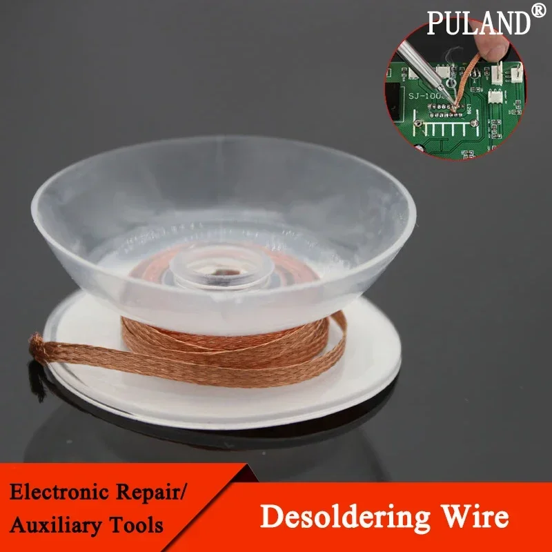 Solder Wick Braid - 1/2/5/10 pces 1.5m largura 1 1.5