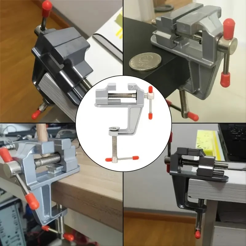 Mini torno de banco de alumíni - Electronics Repair Bench avaliação e preço