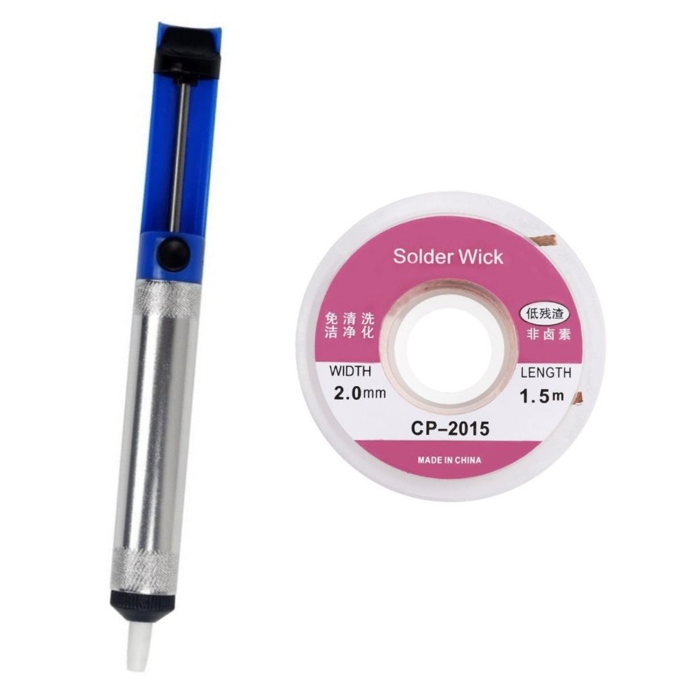 Bomba de desoldagem de alumíni - Solder Wick Braid avaliação e preço