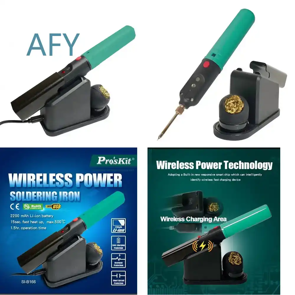 Ferro de Solda Sem Fio SI-B166 - Electronics Repair Degree avaliação e preço