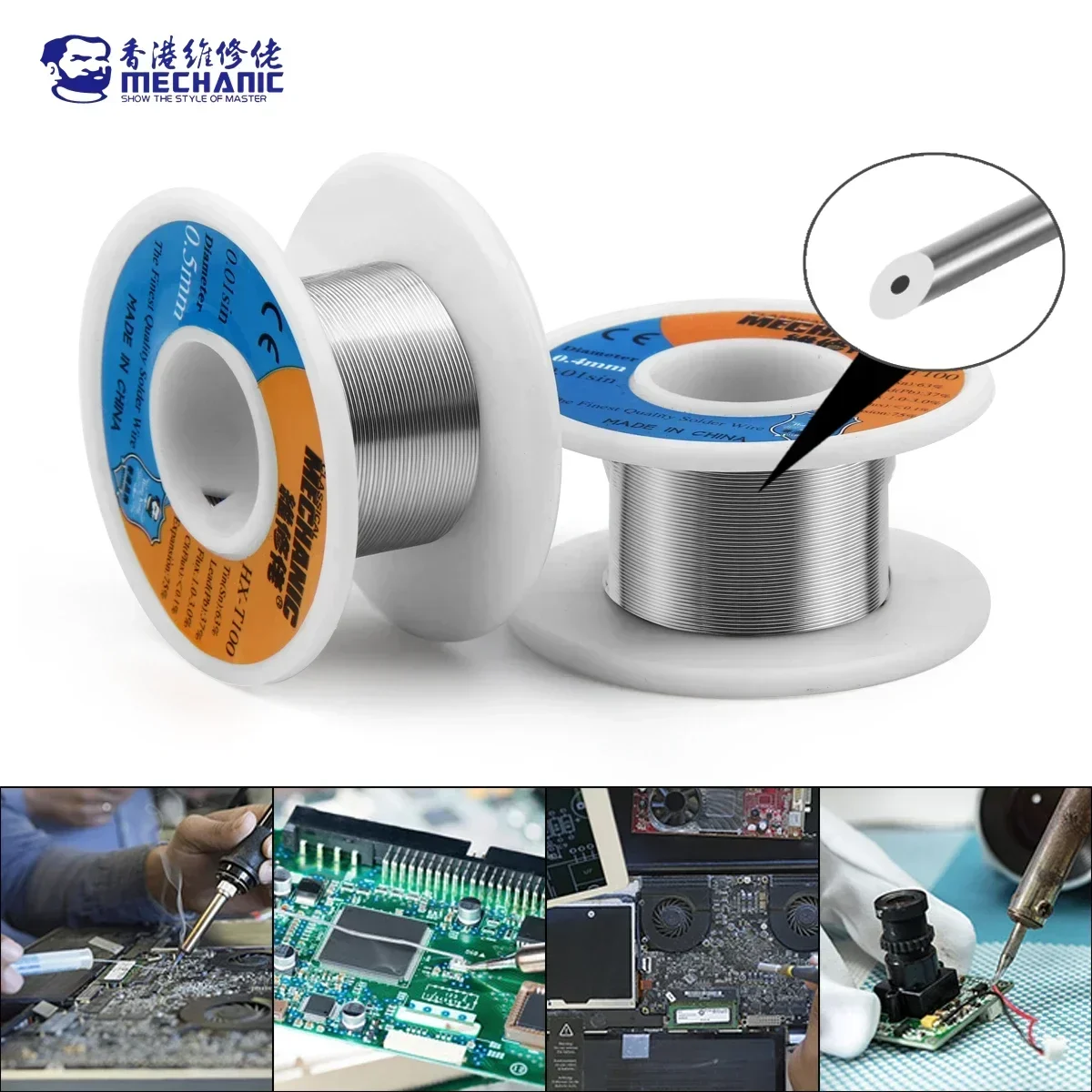 Fio de estanho de solda com nú - Electronics Repair Degree avaliação e preço